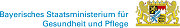 Logo  Kontakt Bayerisches Staatsministerium für Gesundheit, Pflege und Prävention